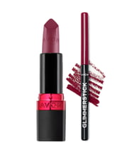 Avon Ultra Mat Ruj Berry Blast ve Glimmerstick Dudak Kalemi Chery Jubilee Paketi (Çok Renkli)