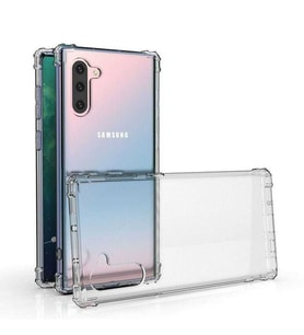 Samsung Galaxy Note 10 Kılıf Şeffaf Nitro Anti Shock Kapak (Renksiz)