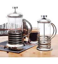 PASLANMAZ ÇELİK GÖVDELİ FRENCH PRESS KAHVE VE ÇAY DEMLEME APARATI