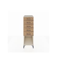Kronos Dolap 5 Çekmeceli 44x59x134 Aytaşı-Çam