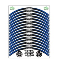 YAMAHA MAVİ SİYAH UYUMLU REFLEKTÖRLÜ JANT ŞERİDİ