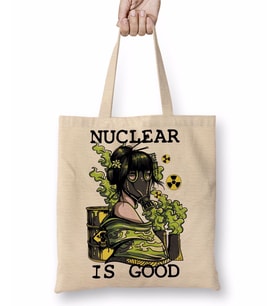 Nuclear is Good Bez Çanta Uzun Saplı