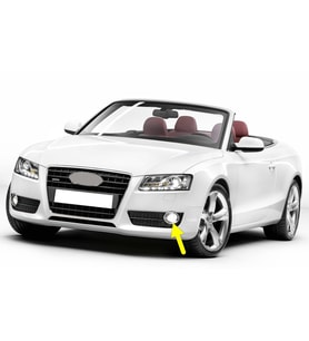 Audi A5 Cabriolet 2010-2011 Ön Tampon Sol Sis Farı Lambası 8T0941699E