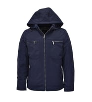 Erkek Kapüşonlu Spor Mont M3305 BGL-ST04004 (Lacivert)