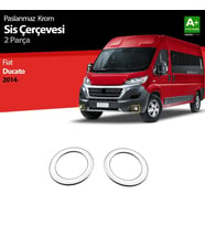 Fiat Ducato Uyumlu Krom Sis Farı Çerçevesi 2 Parça 2014 Üzeri