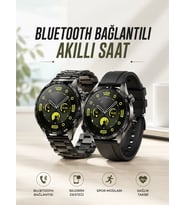 Akıllı Saat Sesli Görüşme, Nfc Uyumlu, Bildirim Görme Ve Uyku Ve Sağlık Takibi
