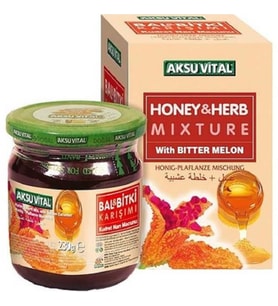 Aksu Vital Bal & Bitki Karışımı Kudret Narı Macunu 230 gr