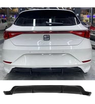 Seat Leon Mk4 Arka Ek Plastik Siyah Difüzör 2020 ve üzeri Arka-bodykit-ek-karlık