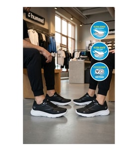 Hummel 900898 Hml Thomson 26 Siyah Unisex Spor Ayakkabı