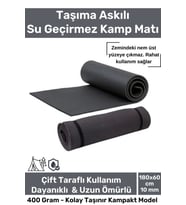 Taşıma Askılı Su Geçirmez Konforlu Kalın Rahat Çift Taraflı Çadır Uyku Yer Minderi 10mm Kamp Matı