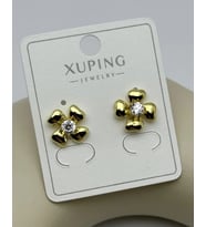Xuping Gold Mini Çiçek Küpe - 25-xpkp58