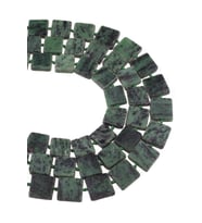 16X16 MM Ruby Zoisit Taşı Dizi - DZ3875 (Yeşil)
