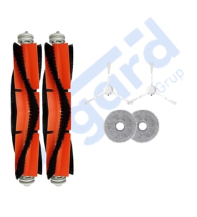 Dreame L10 S ULTRA , L10 ULTRA, L10 PRİME Uyumlu 2 Ana Fırça 2 Yan Fırça 2 Mop PKT-iasgf0001150