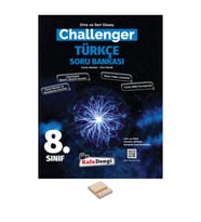 LGS 8. Sınıf Challenger Türkçe Soru Bankası ve Telefon Standı
