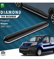 S-Dizayn Peugeot Bipper Diamond Krom Yan Basamak 173 Cm 2007-2017