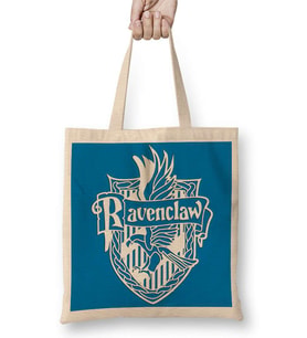 Harry Potter Corvinal Bez Çanta Uzun Saplı