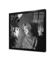 Marilyn Monroe Çerçeveli Cam Tablo