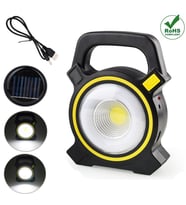 Reidan Solar Şarj Edilebilir Çok usb Fonksiyonlu Kamp Lambası Işıldak Powerbank usb Şarjlı Ledli Uzun Menzilli Kamp Tipi Çok Fonksiyonlu Işıldak Fener