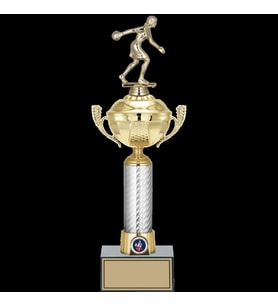 ODAK KUPA - Figürlü Kupalar - Bowling Kadın Figürlü Kupalar FG-058 B - 42 cm