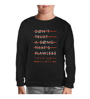 Twenty One Pilots - Flawless Siyah Çocuk Sweatshirt