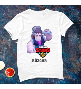 Brawl Stars Tişörtü ( Çocuk - Büyük ) Kişiye Özel