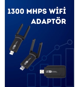 Usb Wifi Adaptör – 1200 Mbps Hız
