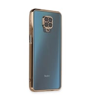 Xiaomi Redmi Note 9 Pro Kılıf Razer Lensli Silikon - Gold