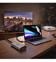 BX01HB USB C to 4K@30Hz HDMI Dönüştürücü Alüminyum Taşınabilir USB-C Adaptörü MacBook Pro, MacBook Air, iPad Pro, Pixelbook, XPS, Galaxy ve Daha Fazlası için