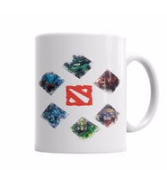 Herois Dota 2 Kupa Bardak Porselen