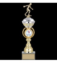 ODAK KUPA - Figürlü Kupalar - Bowling Kadın Figürlü Kupalar FG-066 C - 44 cm
