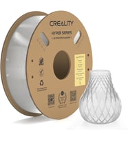 1.75mm, Yüksek Hızlı PETG 30-600mm/s 3D Yazıcı Filament PETG, Boyutsal Doğruluk ± 0.03 mm, Çoğu 3D Yazıcıya Uyar, 1KG (2.2lbs) Makara Şeffaf