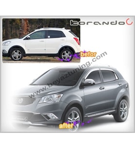Ssangyong Korando Yan Basamak Koruma Oem Orjinal