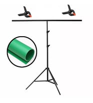 GDX Seyyar PVC Fon Perde Yeşil - Green 120cm x 200cm