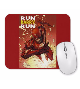 The Flash Run Barry Run Mouse Pad