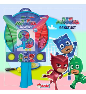 Pj Maskeliler Masa Tenisi Raketi Seti Dede 03386 (Karışık)