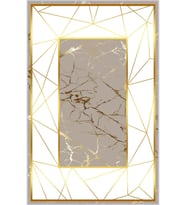 Eliana Home Baskılı, Yıkanabilir Kaymaz Taban Salon Halısı LNA0323-SD1186 100x150 cm (Bej)