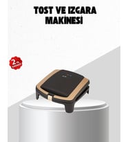 Tost Makinesi Ev Tipi Pratik Kullanım 4 Tost Kapasiteli