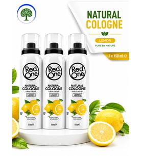 ÇareBurada 3 Adet Red One Kolonya 150 ml Limonlu Sprey Kolonya