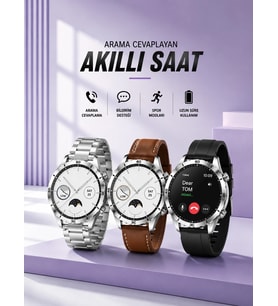 Akıllı Saat Bildirim Görme Sesli Görüşme Çoklu Kordon Gps Takibi