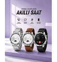 Akıllı Saat Bildirim Görme Sesli Görüşme Çoklu Kordon Gps Takibi