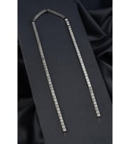 Hematit Taşı Küp Kesim Parlak Gümüş 4x4mm Doğal Taş Dizi