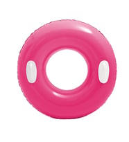 Tutacaklı Parlak Simit - Intex - Pembe - 76 cm (59258)