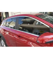 Hyundai Kona Cam Çerçevesi Kenar Çıtası Krom Tamtur
