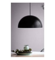 RİOLİGHT RETRO,RUSTİK SİYAH TEKLİ METAL SARKIT AVİZE ÇAP:30CM