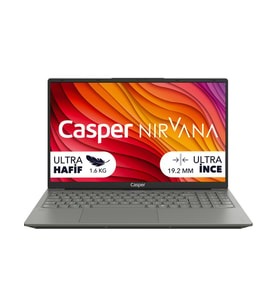 Casper Nirvana X650.1342-AV00X-G-F i5-13420H 12GB RAM 500GB SSD Freedos 15.6" FHD Notebook