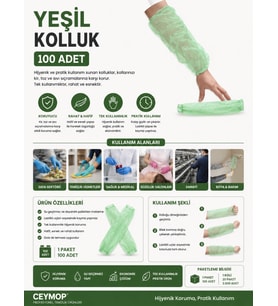 Yeşil Kolluk 100 Adet