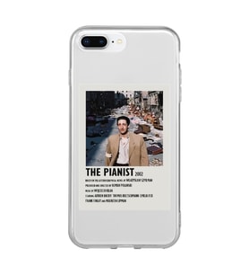 Iphone 7 Plus ve 8 Plus Uyumlu The Pianist Tasarımlı Şeffaf Telefon Kılıfı