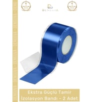 #İzolasyonBandı Mavi Su Geçirmez Çok Amaçlı Güçlü Yapıştırma Tamir İzolasyon Bandı 48mm x 10m - 2 Ad