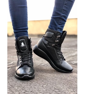 BA0600 Bağcıklı Siyah Boksör Unisex Spor Postal Bot (Çok Renkli)