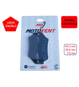Bajaj Ön Fren Disk Balatası Fa181 Mtk Pulsar Ns 200-Rs 200-220-Ns 150-Discovery 150 F